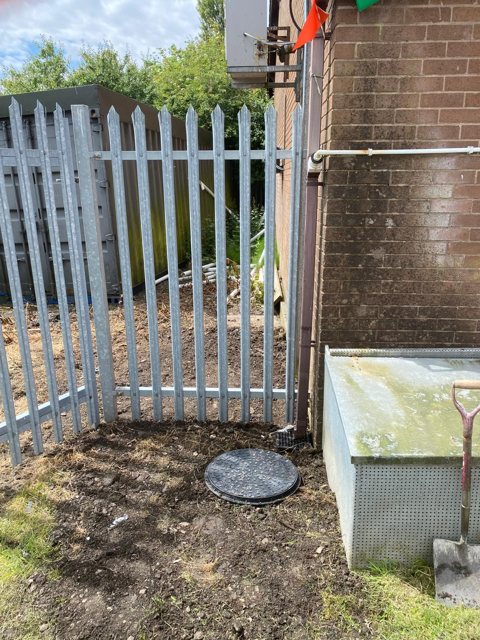 Inspection chamber and drainage connections
